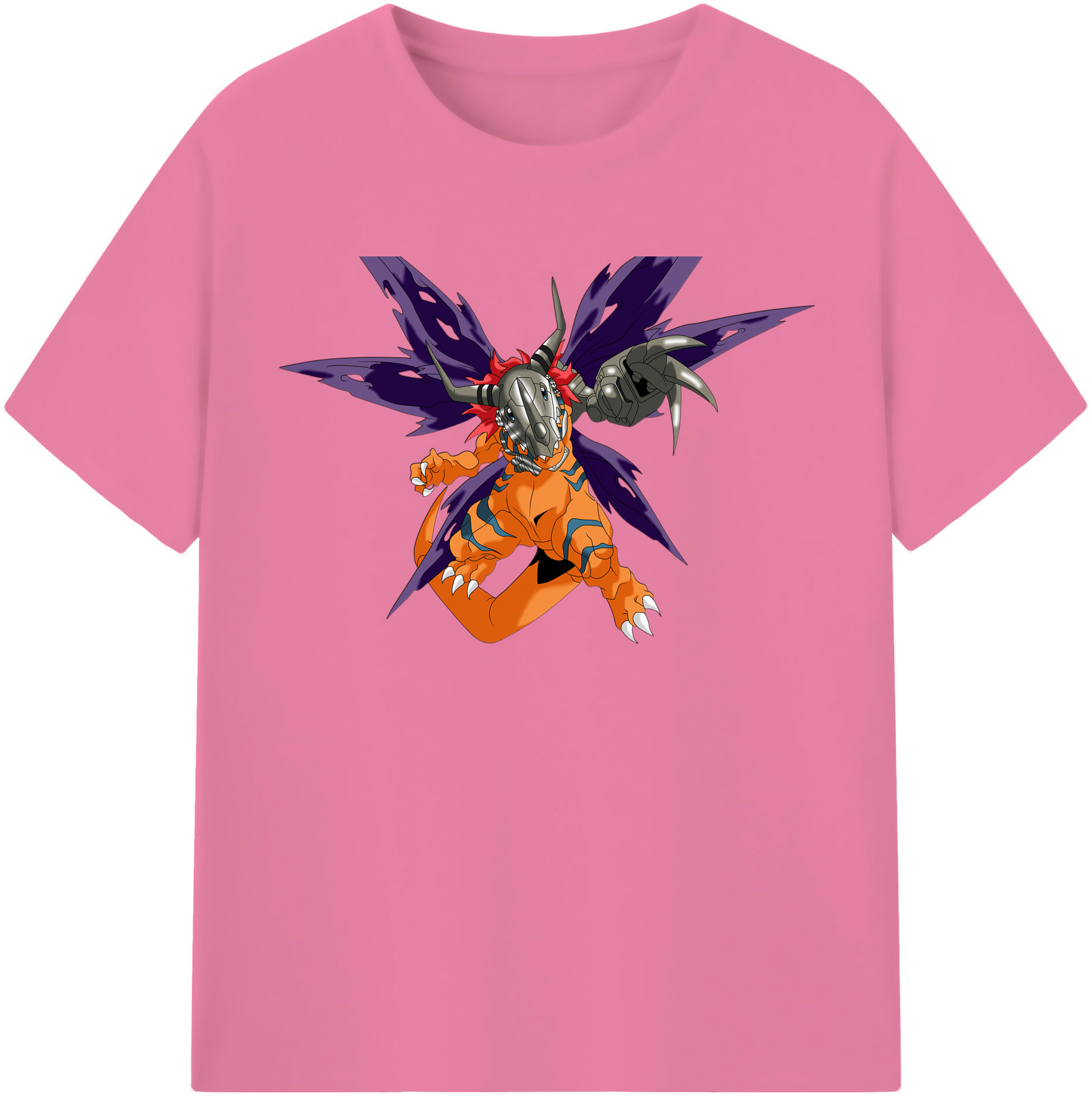 （画像用） Digimon デジタルモンスター/デジモン 綿100％半袖Tシャツ（フロントプリント）